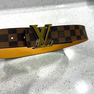 Brown Louis Vuitton Belt